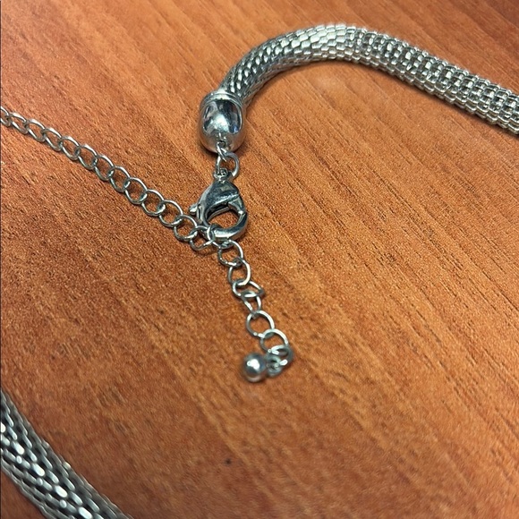 Marks & Spencer Silver Statement Necklace - Picture 3 of 3